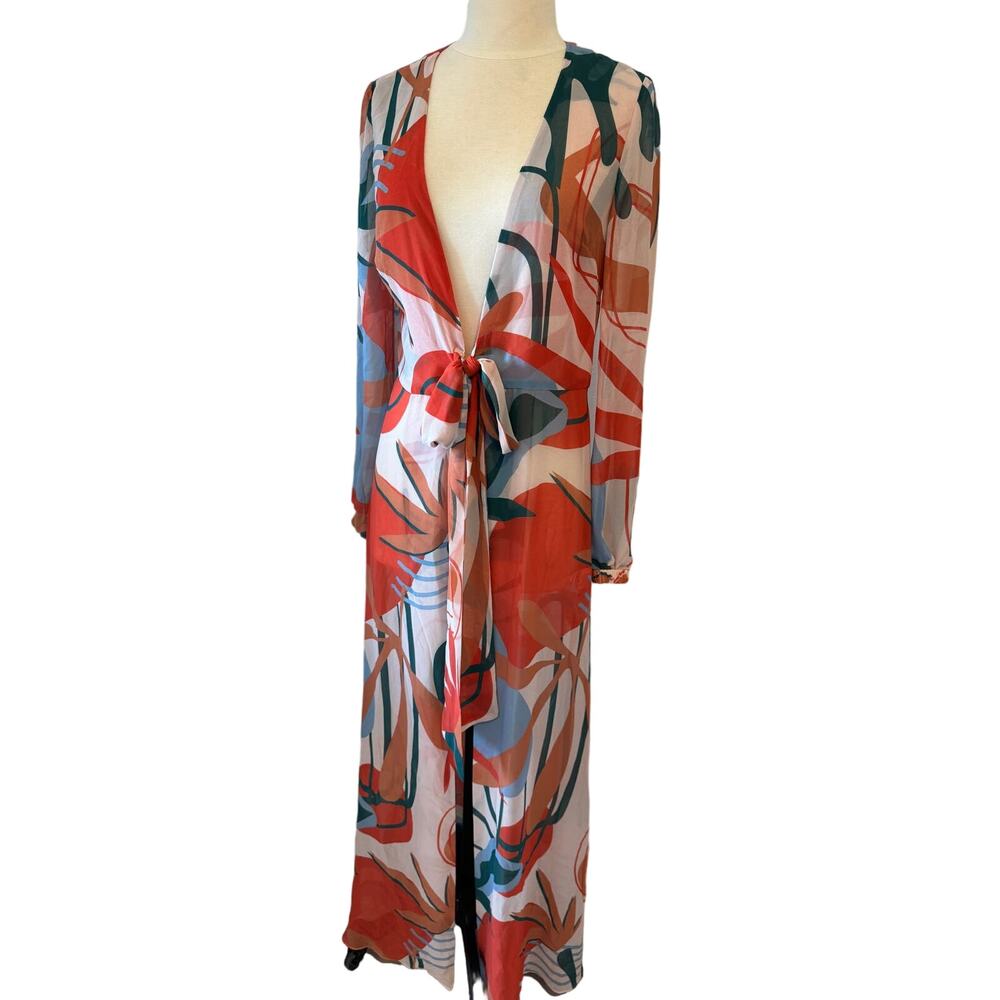 PatBo Rio Tie-Front Robe - Picture 3 of 11